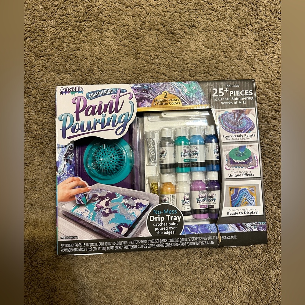 ArtSkills Shimmering Paint Pouring Kit